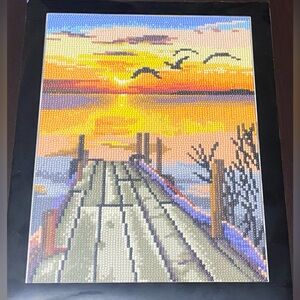 Sunset Diamond Painting ,Completed